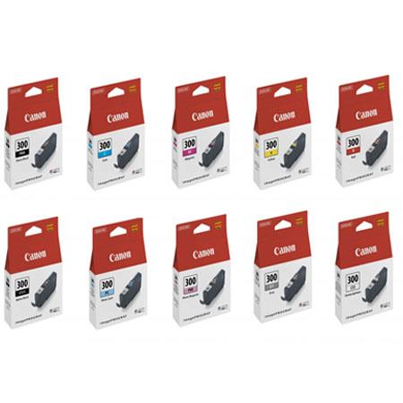 Canon PFI 300 Full Set Original Inks Printerinks