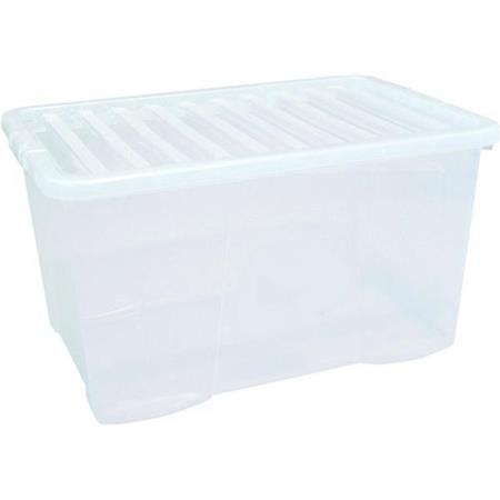 5 Star, 1931[^]938497 Office Storage Box Stackable Clip-on Lid