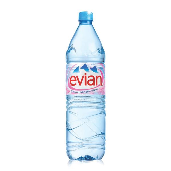 Evian, 1931[^]378304 (1.5 Litre) Natural Mineral Water Bottle -