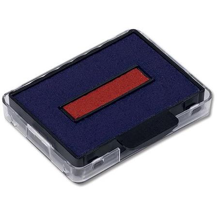 Trodat, 1931[^]T2/50-2-82105 6/50-2 Replacement Ink Pad (Red and Blue)