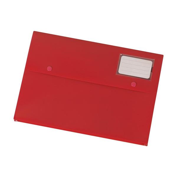 5 Star, 1931[^]908722 (A4) Document Wallet Polypropylene (Red)