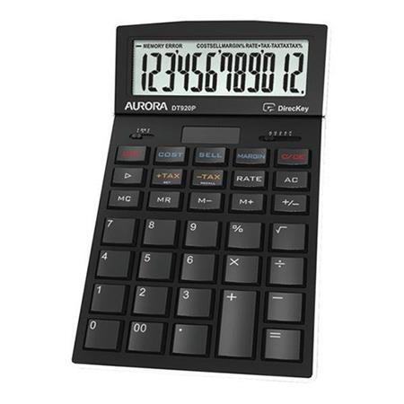 Aurora Electronics, 1931[^]112374 Aurora DT920P Desk Calculator 12 Digit LCD