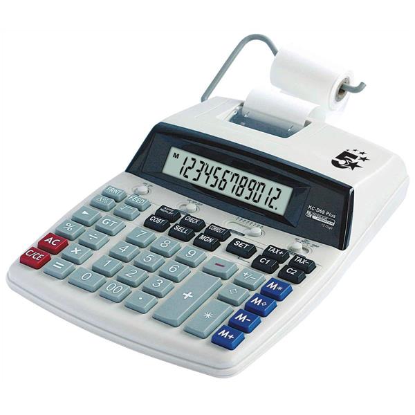 5 Star, 1931[^]906934 Calculator Desktop Printing VFD 12 Digit