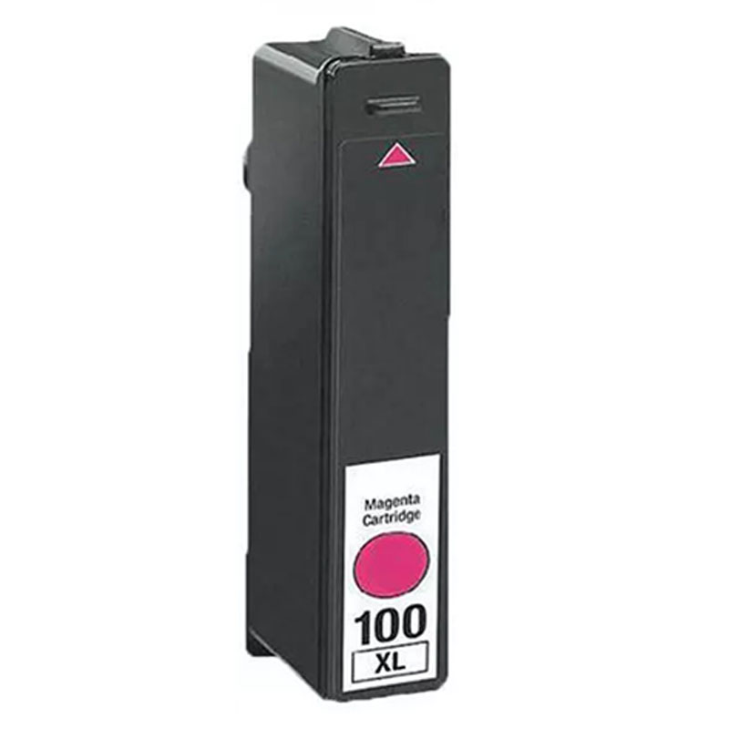 Compatible Magenta Lexmark No.100XL Ink Cartridge (Replaces Lexmark 14N1070E)