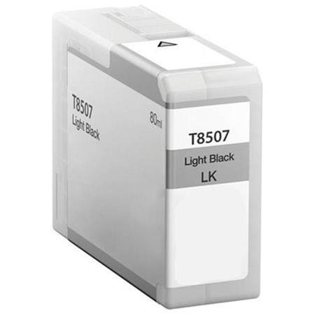 Compatible Light Black Epson T8507 Ink Cartridge (Replaces Epson T8507)