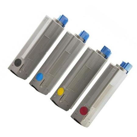 Compatible Multipack OKI C711dn Printer Toner Cartridges (4 Pack) -44318608