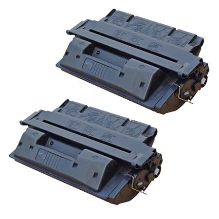 Compatible Multipack HP LaserJet 4050n Printer Toner Cartridges (2 Pack) -C4127X