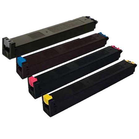 Compatible Multipack Sharp MX-5112N Printer Toner Cartridges (4 Pack) -MX51GTBA