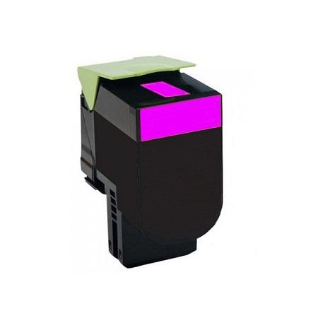 Compatible Magenta Lexmark 80C2SM0 Standard Capacity Toner Cartridge