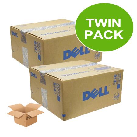 Original Multipack Dell 1700 Printer Toner Cartridges (2 Pack) -593-10038