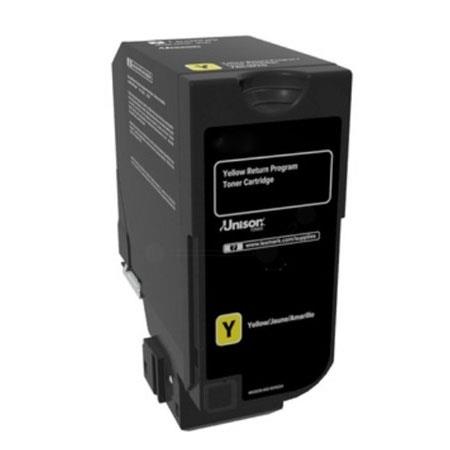 Compatible Yellow Lexmark 74C2SY0 Standard Capacity Toner Cartridge