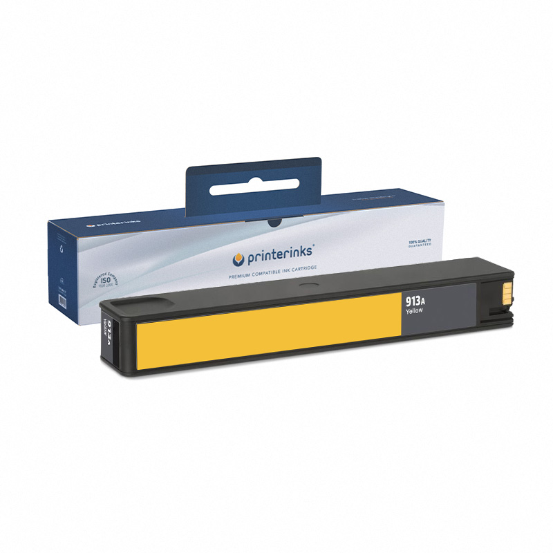 Compatible Yellow HP 913A Standard Capacity Ink Cartridge (Replaces HP F6T79AE)