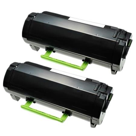 Compatible Multipack Lexmark MS818dn Printer Toner Cartridges (2 Pack) -53B2000