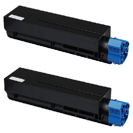 Compatible Multipack OKI MB451dnw Printer Toner Cartridges (2 Pack) -44992402