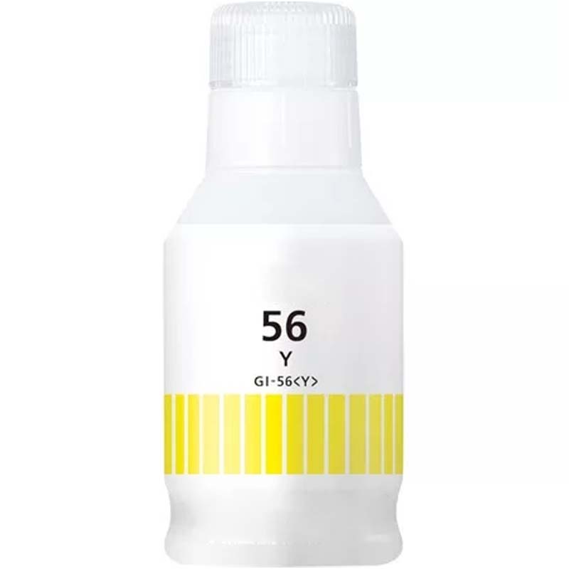 Compatible Canon GI-56Y Ink Bottle (Replaces Canon 4432C001) Yellow