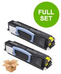 Compatible Multipack Dell 1720 Printer Toner Cartridges (2 Pack) -593-10240