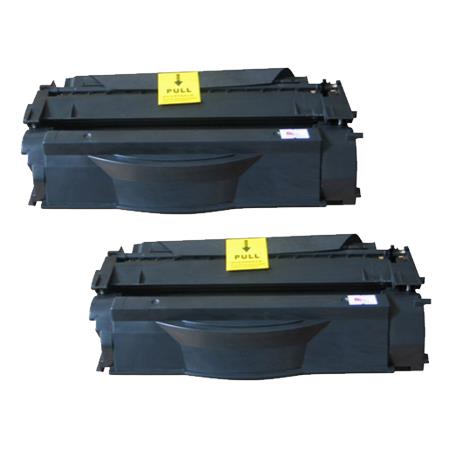 Compatible Multipack HP LaserJet P2015x Printer Toner Cartridges (2 Pack) -Q7553X