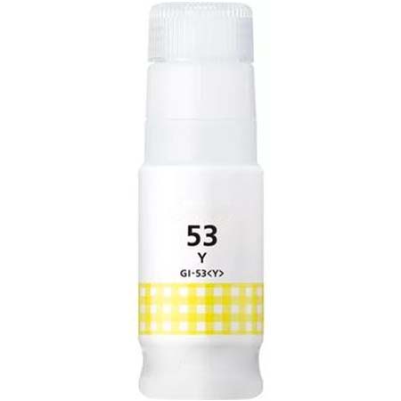 Compatible Yellow Canon GI-53Y Ink Bottle (Replaces Canon 4690C001)