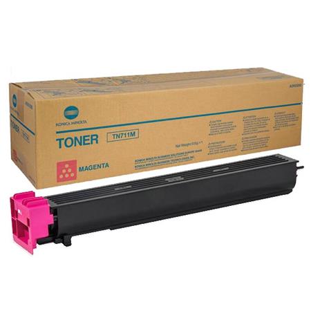 Konica Minolta TN-711M Magenta Original Toner Cartridge (A3VU350)