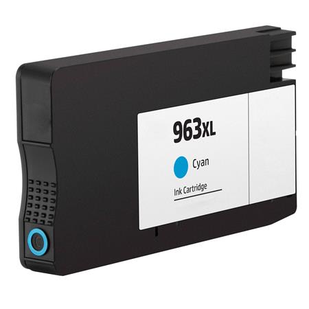 Compatible Cyan HP 963XL High Capacity Ink Cartridge (Replaces HP 3JA27AE)