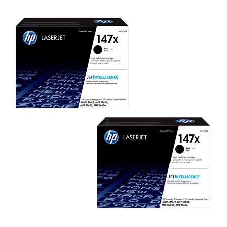 HP LaserJet Enterprise M612x Printer Toner Cartridges (2 Pack) -W1470X Multipack Original