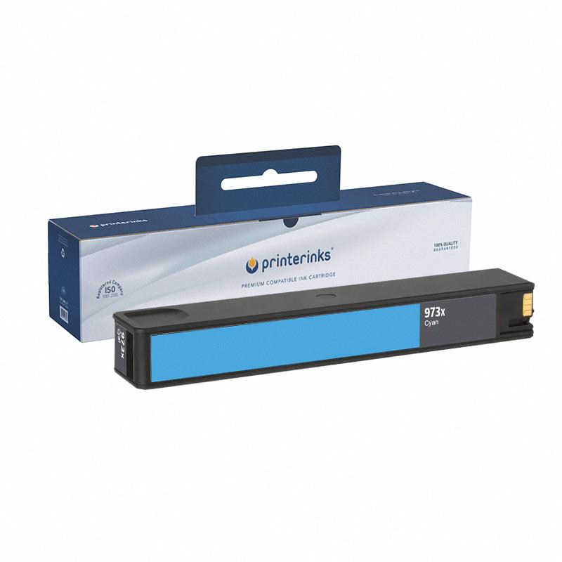 Compatible Cyan HP 973X High Capacity Ink Cartridge (Replaces HP F6T81AE)