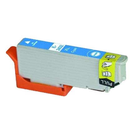 Compatible Cyan Epson 24XL High Capacity Ink Cartridge (Replaces Epson 24XL Elephant)