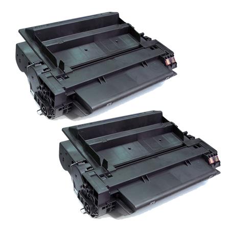 Compatible Multipack HP LaserJet P3005dtn Printer Toner Cartridges (2 Pack) -Q7551XX