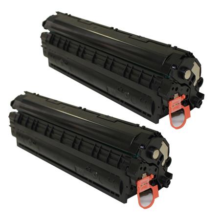 Compatible Multipack HP LaserJet Pro P1606dn Printer Toner Cartridges (2 Pack) -CE278A