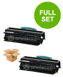 Compatible Twin Pack Lexmark X340H11G Black Toner Cartridges (2 Pack)