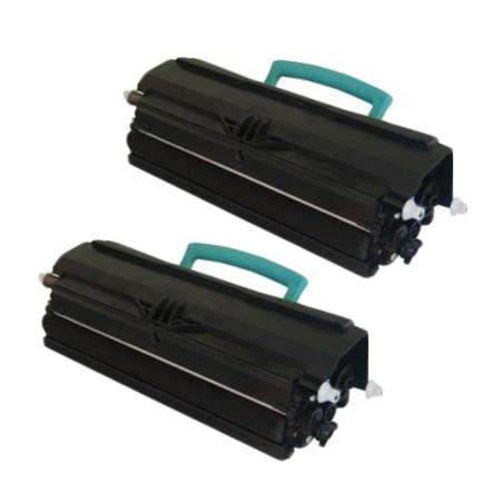 Compatible Multipack Lexmark E250d Printer Toner Cartridges (2 Pack) -0E250A11E