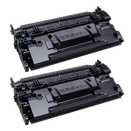 Compatible Multipack HP LaserJet Enterprise MFP M527f Printer Toner Cartridges (2 Pack) -CF287A