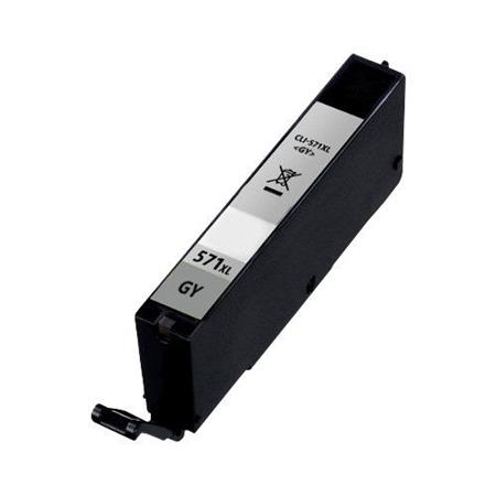 Compatible Grey Canon CLI-571GYXL High Capacity Ink Cartridge (Replaces Canon 0335C001)