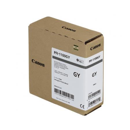 Canon PFI-1100GY Grey Original Ink Cartridge (160ml)