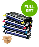 Compatible Multipack Dell 593-10289/92 Full Set Toner Cartridges (4 Pack)