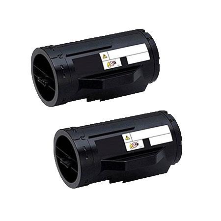 Compatible Twin Pack Dell 593-BBMH Black High Capacity Toner Cartridges (2 Pack)