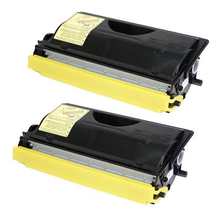 Compatible Multipack Brother HL-7050DN Printer Toner Cartridges (2 Pack) -TN5500