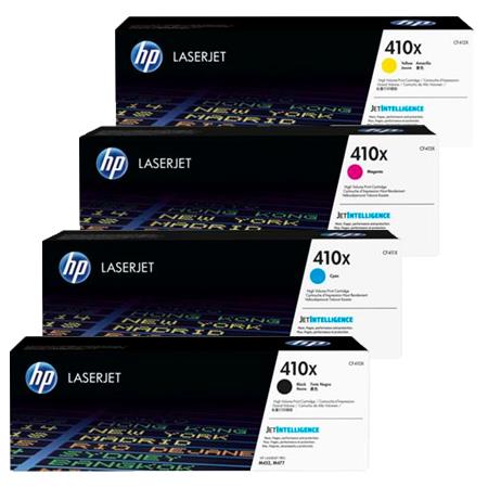 Hp 410x Bk C M Y Full Set Original High Capacity Toners - Printerinks.com