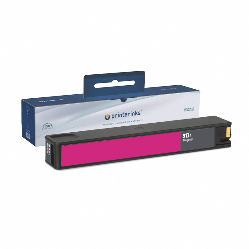 Compatible Magenta HP 913A Standard Capacity Ink Cartridge (Replaces HP F6T78AE)