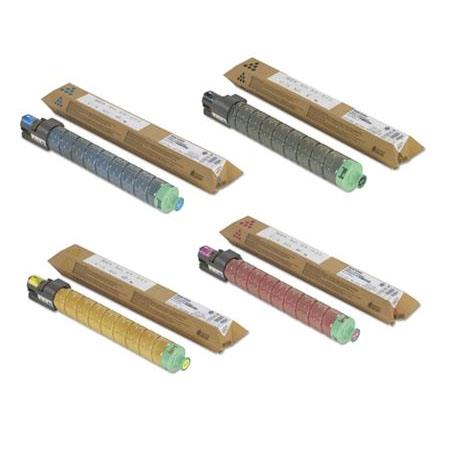 Ricoh 842255/58 Full Set Original Toner Cartridges (4 Pack)