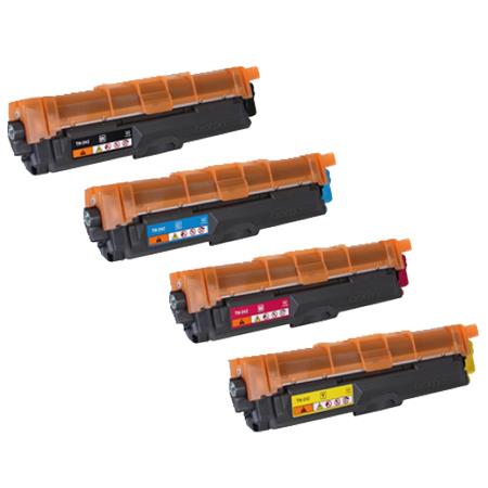 Compatible Multipack Brother HL-3152CDW Printer Toner Cartridges (4 Pack) -TN242BK