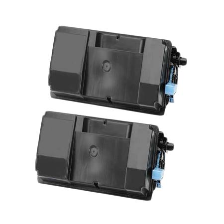 Compatible Twin Pack Kyocera TK-3150 Black Toner Cartridges (2 Pack)