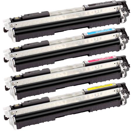 Compatible Multipack Canon 729BK/Y Full Set Toner Cartridges (4 Pack)