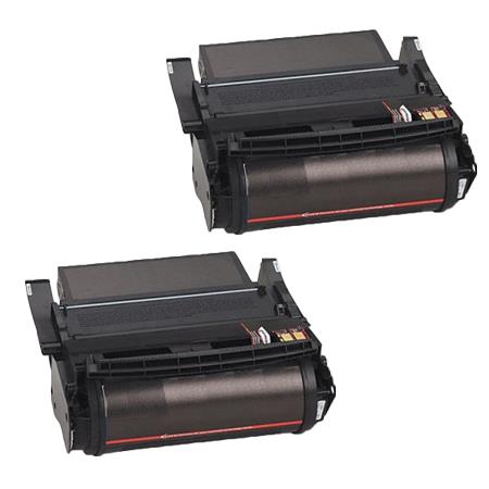 Compatible Twin Pack Lexmark 12A7362 Black Toner Cartridges (2 Pack)