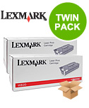 Original Multipack Lexmark E310 Printer Toner Cartridges (2 Pack) -13T0101