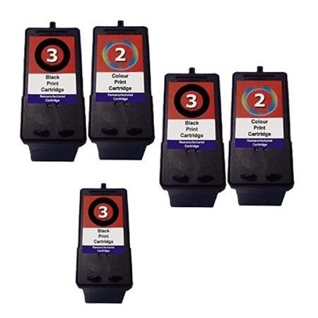 Compatible Multipack Lexmark X2580 Printer Ink Cartridges (5 Pack) -18C1530