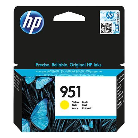 HP 951 Yellow Original Standard Capacity Ink Cartridge