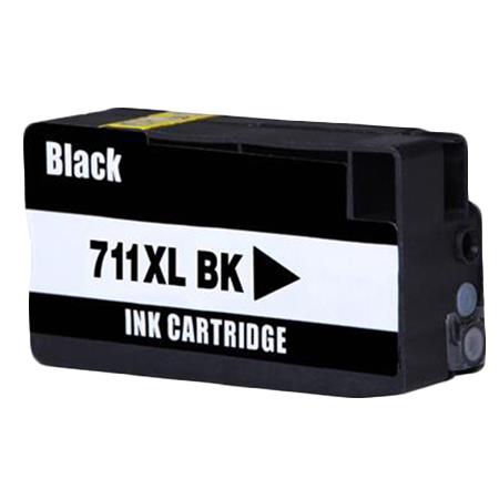 Compatible Black HP 711 High Capacity Ink Cartridge (Replaces HP CZ133A)