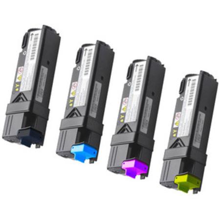 Compatible Multipack Dell 2155cdn Printer Toner Cartridges (4 Pack) -593-11040