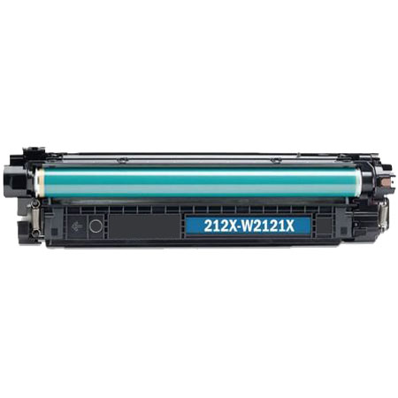 Compatible Cyan HP 212X (W2121X) High Capacity Toner Cartridge (Replaces Canon W2121X)